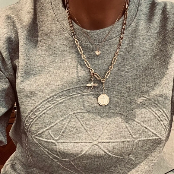 Cross Coin Charm Silver - Emma Israelsson - Snabb frakt & paketinslagning - Nordic Spectra