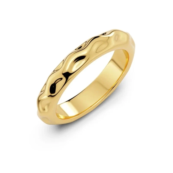 Billie Ring Gold - Edblad - Snabb leverans - Gratis paketinslagning