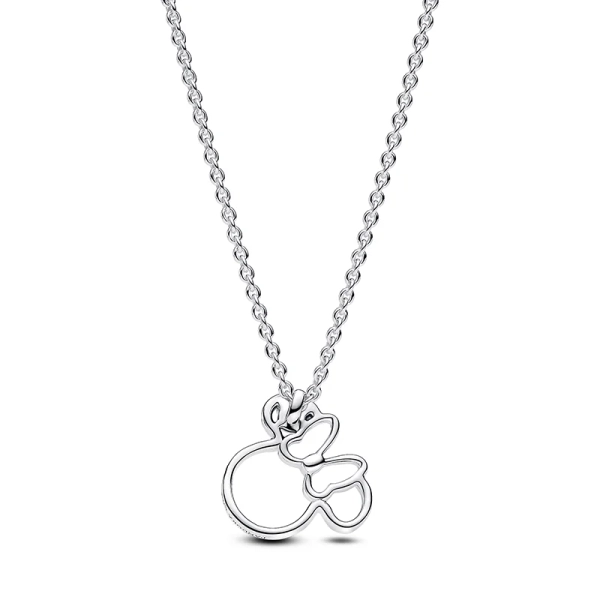 Disney Minnie Maus Silhouette Collier-Halskette - PANDORA - Nordic Spectra