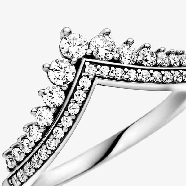 Prinsessa Wishbone Ring - PANDORA - Snabb frakt & paketinslagning - Nordicspectra.se