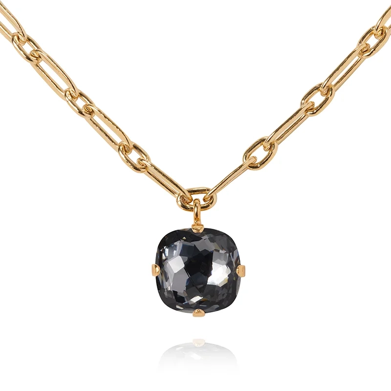 Caroline Svedbom - Noomi Necklace Gold Black Diamond