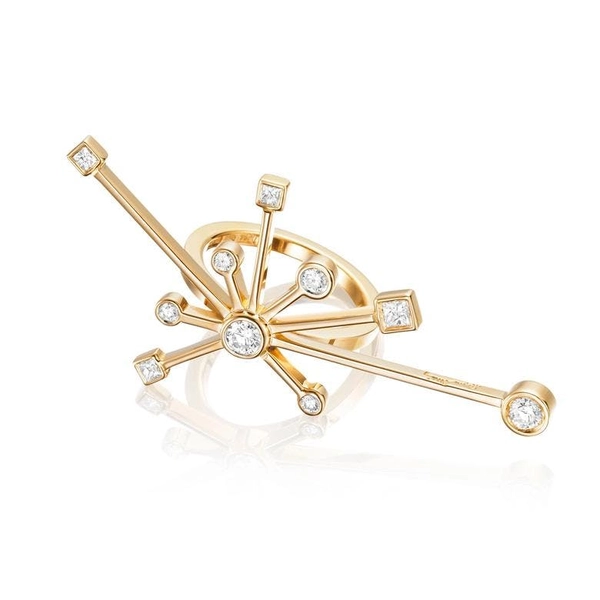 Kaboom & Stars Ring Gold - Efva Attling ringar - Snabb frakt & paketinslagning - Nordicspectra.se