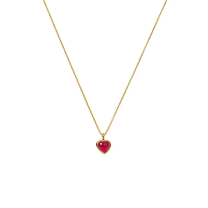 La La Love Necklace Gold - Pink Quartz - Syster P - Snabb leverans & Gratis paketinslagning - Nordic Spectra