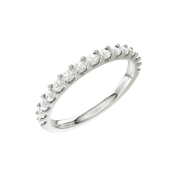 Eterna 03 White Gold - Wedding & engagement rings - Schalins - Scandinavian design - Nordic Spectra