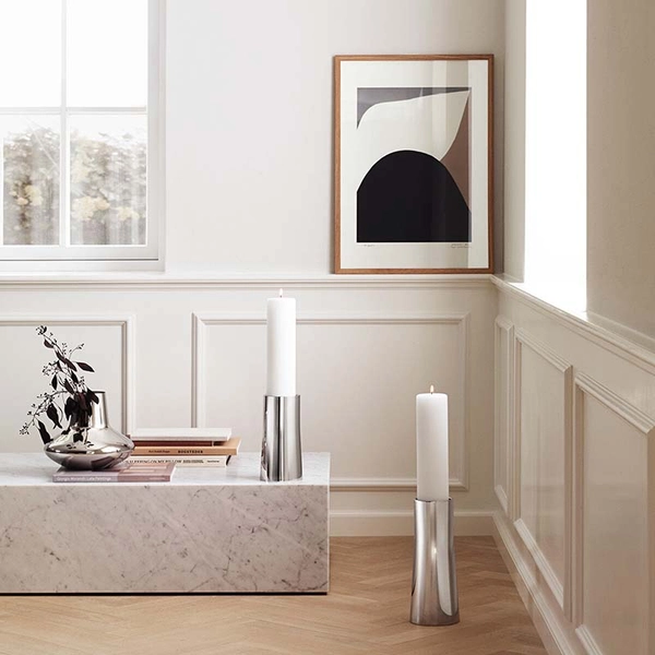 Koppel Vas Stål Stor - Georg Jensen Living - Snabb frakt & paketinslagning - Nordicspectra.se