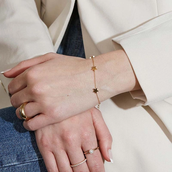 Sirius Bracelet Multi Gold - Edblad - Snabb frakt & paketinslagning - Nordicspectra.se