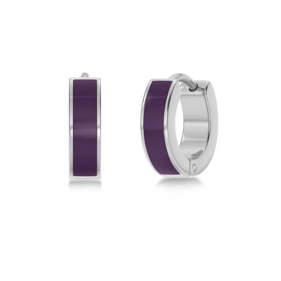 Fave Hoops Plum Steel - Edblad - Snabb leverans - Gratis paketinslagning