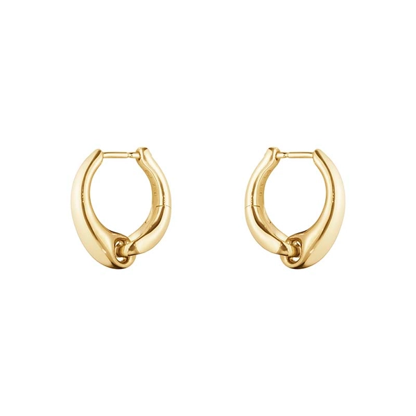 Reflect Stora Örhängen Guld - Georg Jensen örhängen - Snabb frakt & paketinslagning - Nordicspectra.se