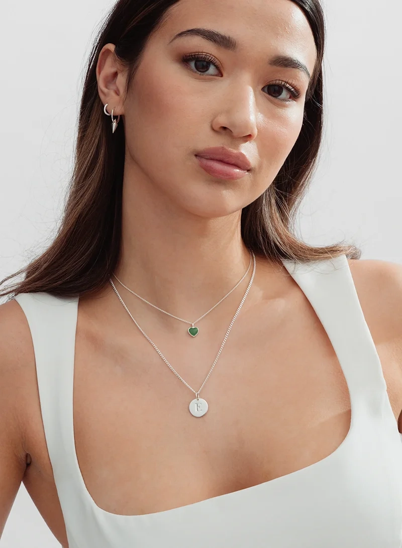 Harvey Small Spike Hoops Silver i 100% återvunnet silver