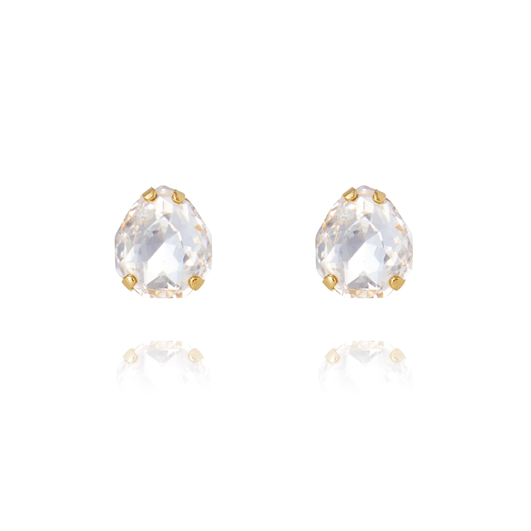 Caroline Svedbom - Mini Carlotta Earrings Gold Crystal