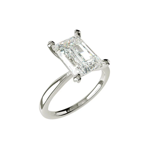 North053 White Gold - Wedding & engagement rings - Schalins - Scandinavian design - Nordic Spectra