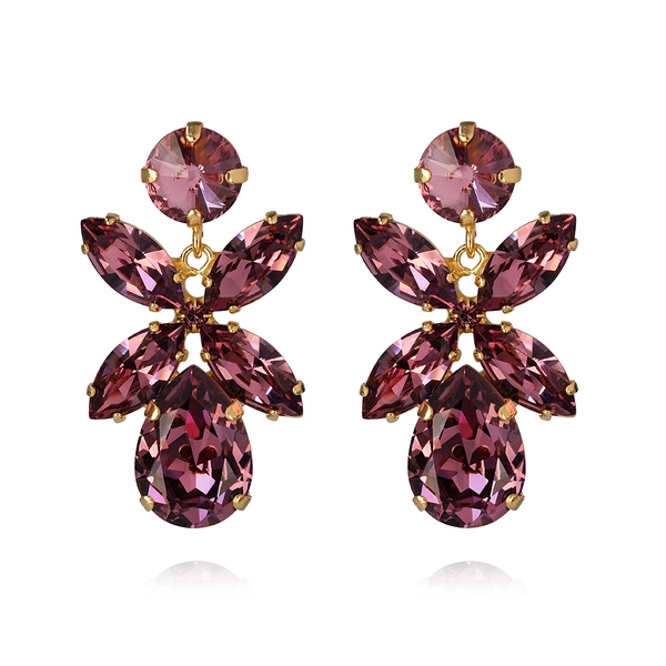 Dione Earrings Gold Iris - Caroline Svedbom - Nopea toimitus ja lahjapakkaus - Nordic Spectra