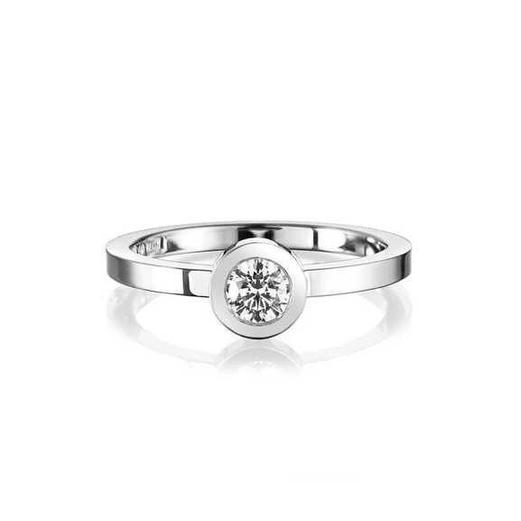 The Wedding Thin Ring 0.30 ct White Gold - Efva Attling ringar - Snabb frakt & paketinslagning - Nordicspectra.se