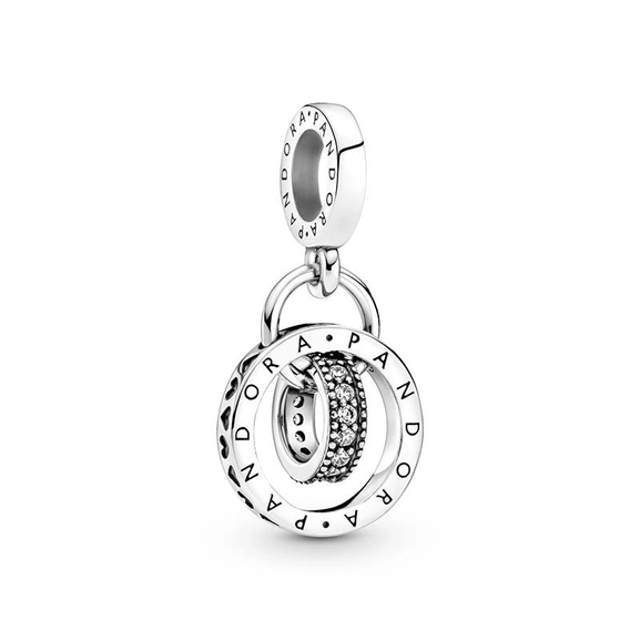 Pandora Logo Kreise Charm-Anhänger von PANDORA, Schneller Versand - Nordicspectra.de