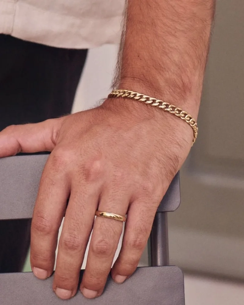Clark Chain Bracelet Gold - Edblad - Snabb leverans - Gratis paketinslagning