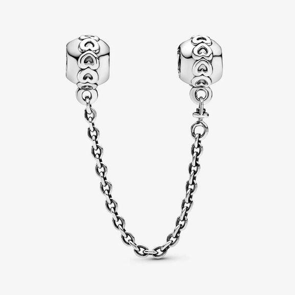 Eternal Hearts Chain Turvaketjut - PANDORA - Suuri valikoima & ilmainen lahjapaketointi - Nordicspectra.fi