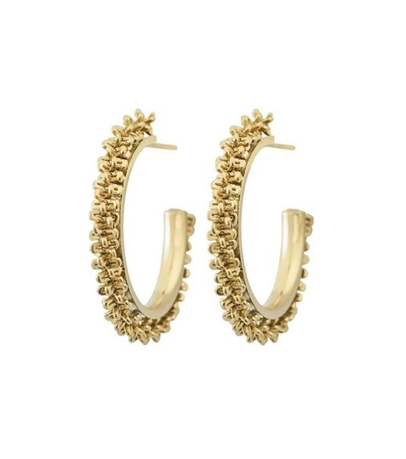Tinsel Earrings Creole Gold - Edblad - Snabb frakt & paketinslagning - Nordicspectra.se
