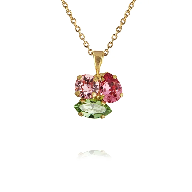 Caroline Svedbom - Ana Necklace Gold Tropicana Combo