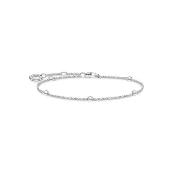 Armband med Fem Glittrande Stenar - Thomas Sabo - Snabb leverans & paketinslagning - Nordic Spectra