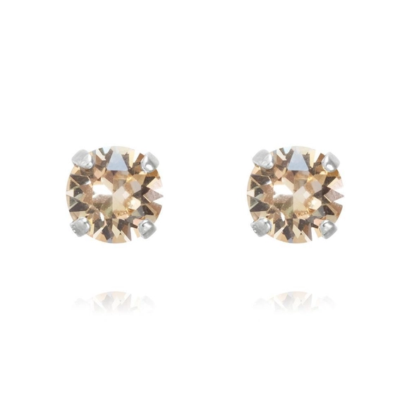 Classic Stud Earrings Rhodium Silk - Caroline Svedbom - Nopea toimitus ja lahjapakkaus - Nordic Spectra