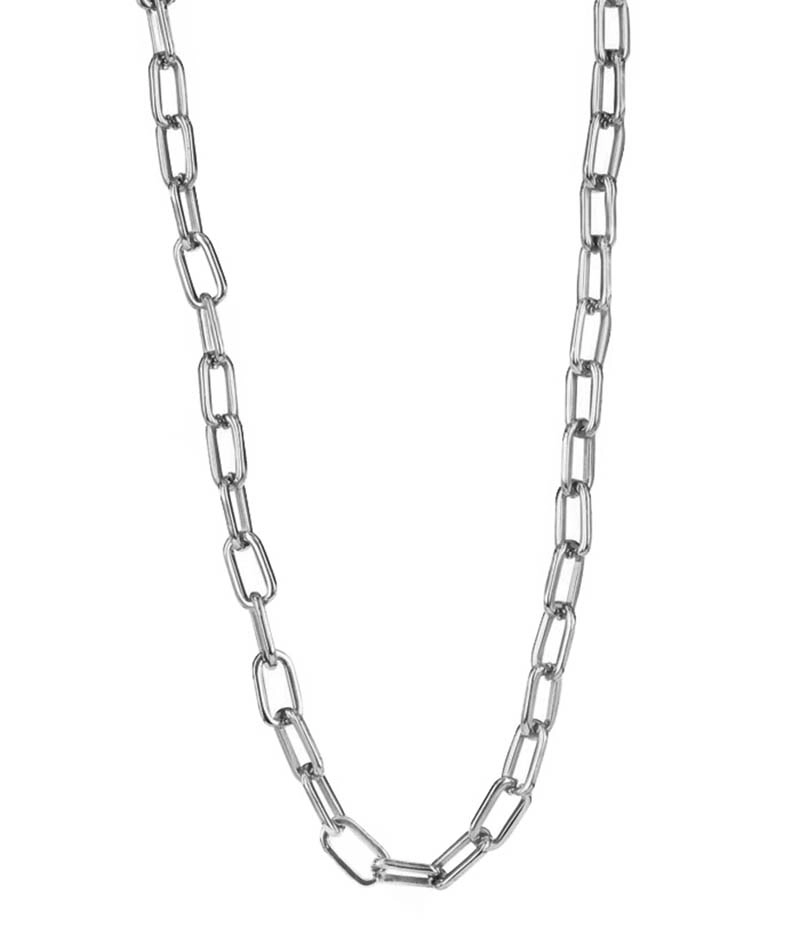 CHANIA Långt Halsband Stål - Astrid & Agnes - Snabb frakt & paketinslagning - Nordicspectra.se