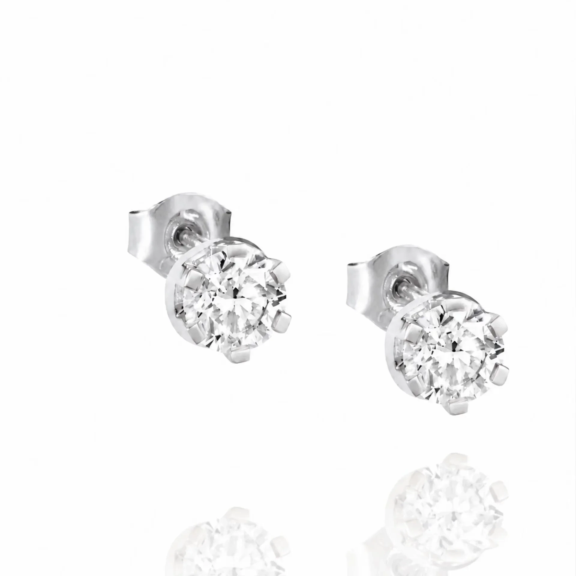 Crown & Stars Ear 2.0ct White Gold