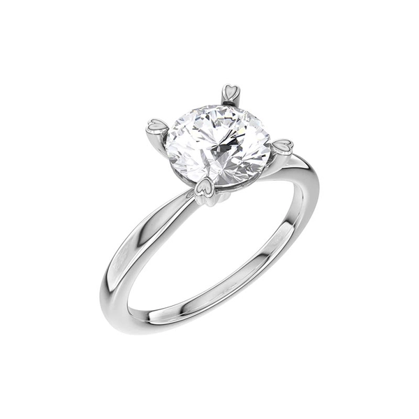 North 024 Lab Grown Diamond White Gold - Wedding & engagement rings - Schalins - Scandinavian design - Nordic Spectra