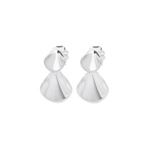 Hortensia Small Earrings i polerat silver från Drakenberg Sjölin