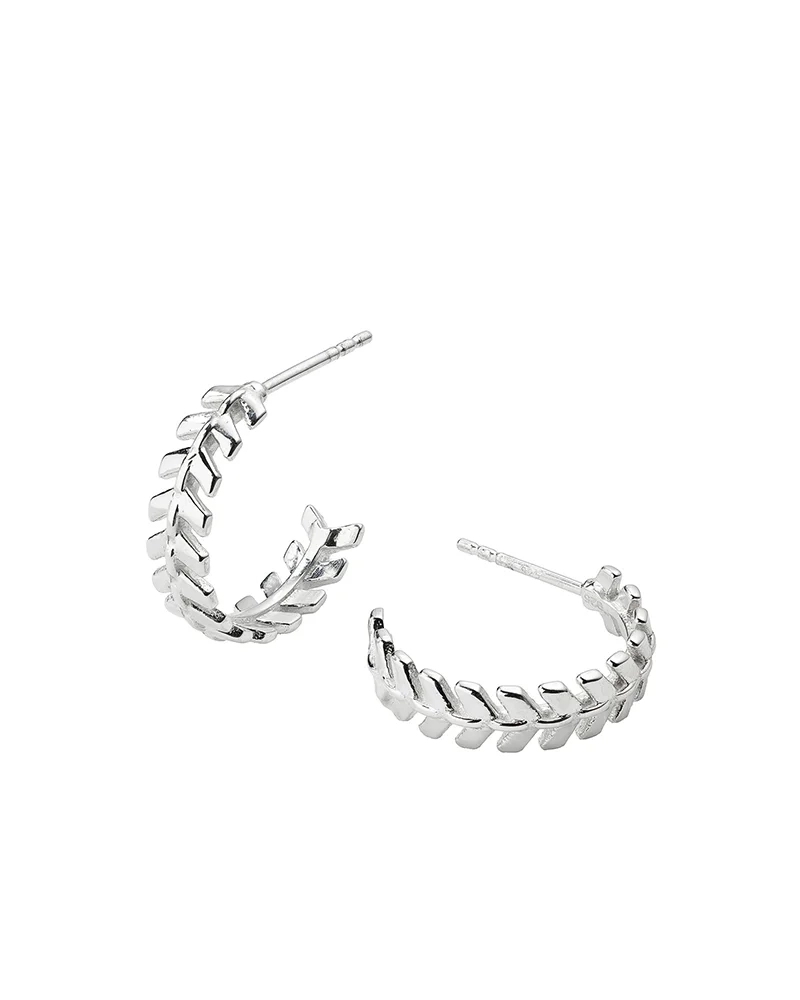 Syster P - Layers Olivia Hoops Silver