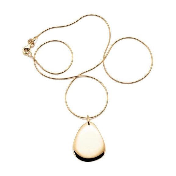 Little Rose Petal Pendant Gold - Efva Attling halsband - Snabb frakt & paketinslagning - Nordicspectra.se