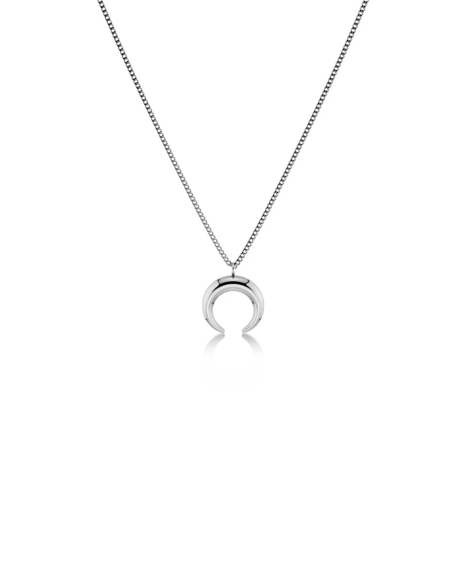 Edblad - Wishbone Necklace S Silver