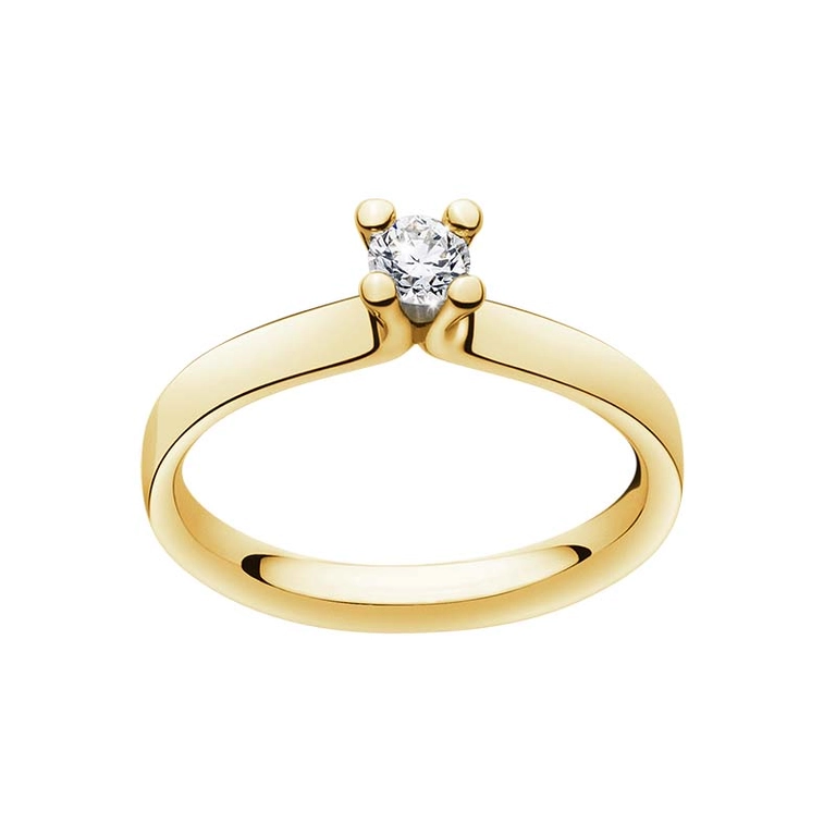 Magic Solitär 0.20 ct Guld - Georg Jensen ringar - Snabb frakt & paketinslagning - Nordicspectra.se