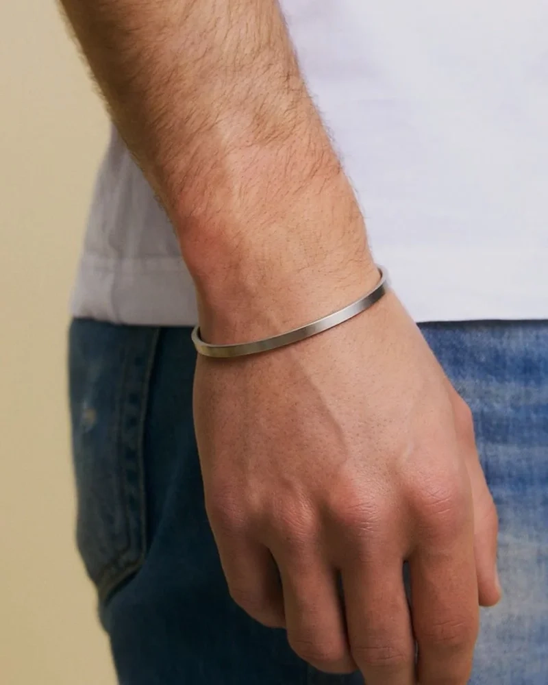 Jack Bangle Matt Steel - Edblad - Snabb leverans - Gratis paketinslagning