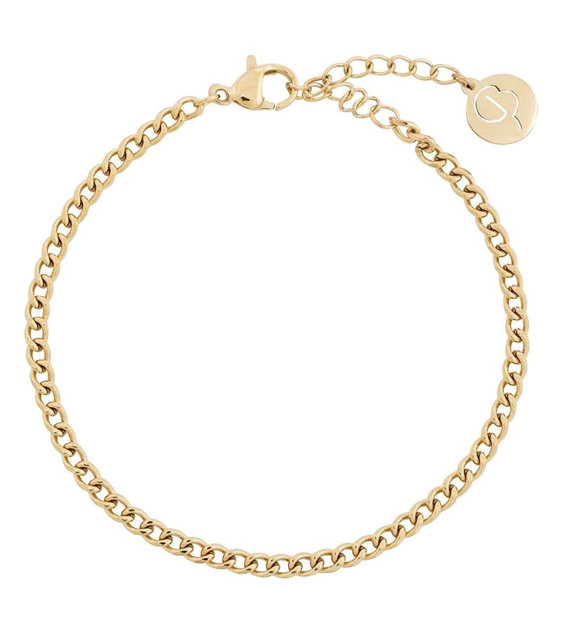 Cuban Chain Bracelet Gold - Edblad - Snabb frakt & paketinslagning - Nordicspectra.se