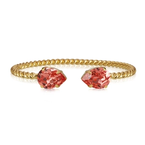 Mini Drop Bracelet Gold Rose Peach - Caroline Svedbom - Nopea toimitus ja lahjapakkaus - Nordic Spectra