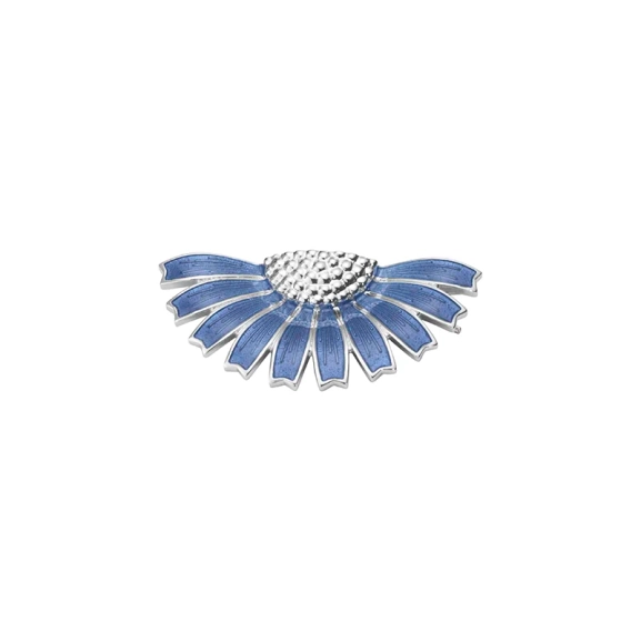 Daisy Blue Half Flower Hair Clip - Georg Jensen - Designschmuck mit schnellen und sicheren Lieferungen - Nordic Spectra