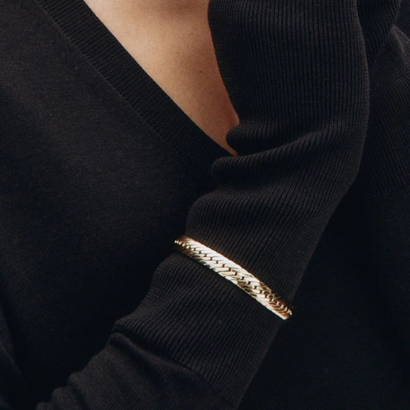 14K guldpläterat armband från Edblad