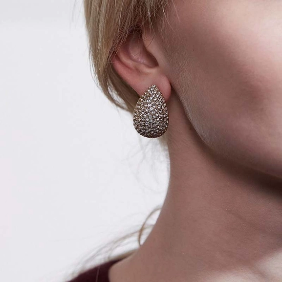 Sander Studs CZ L Gold - Edblad - Snabb frakt & paketinslagning - Nordicspectra.se