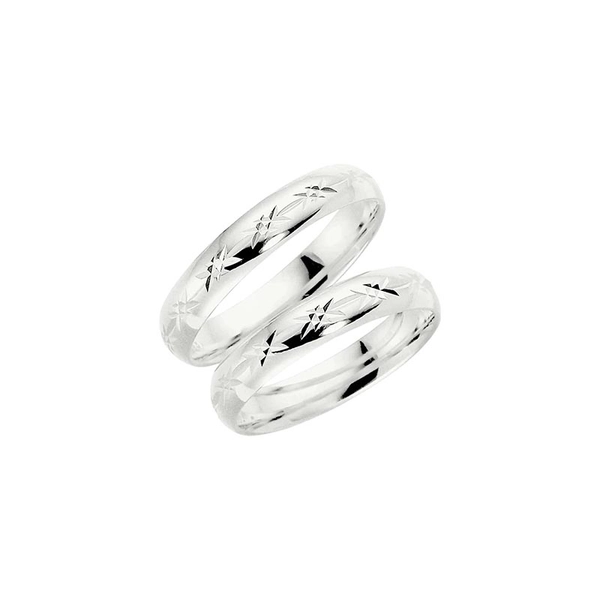 91-4 Silver - Vigsel- & förlovningsringar - Schalins - Fri storleksändring* - Nordic Spectra