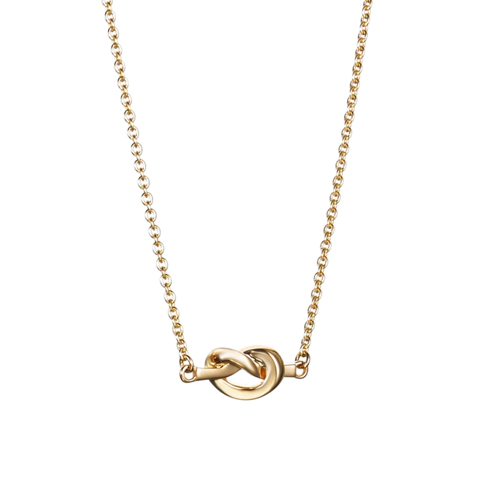 Efva Attling - Love Knot Necklace Gold
