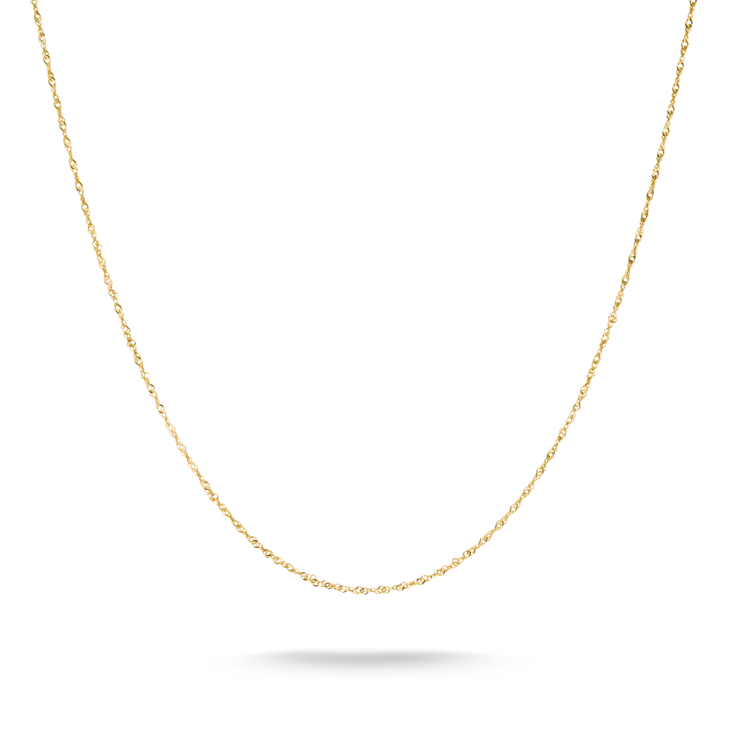 Thomas Sabo - Singaporekedja 1,7 mm Stål Guld