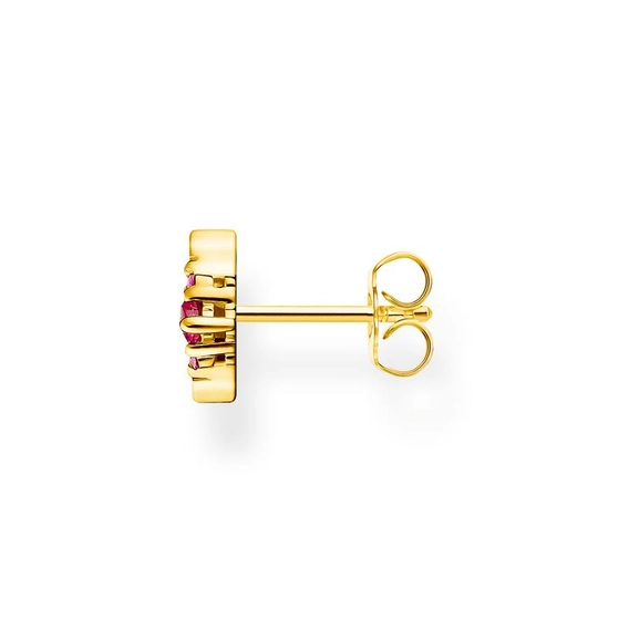 Einzel Ohrstecker Wassermelone Gold von Thomas Sabo, Schneller Versand - Nordicspectra.de