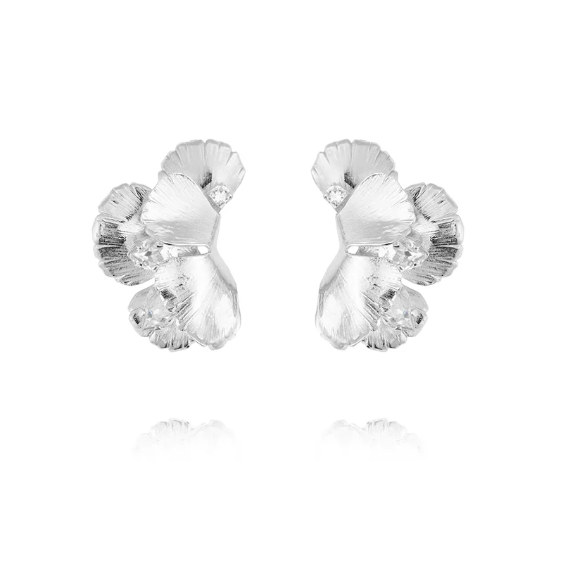 Caroline Svedbom - Malva Earrings Rhodium Crystal