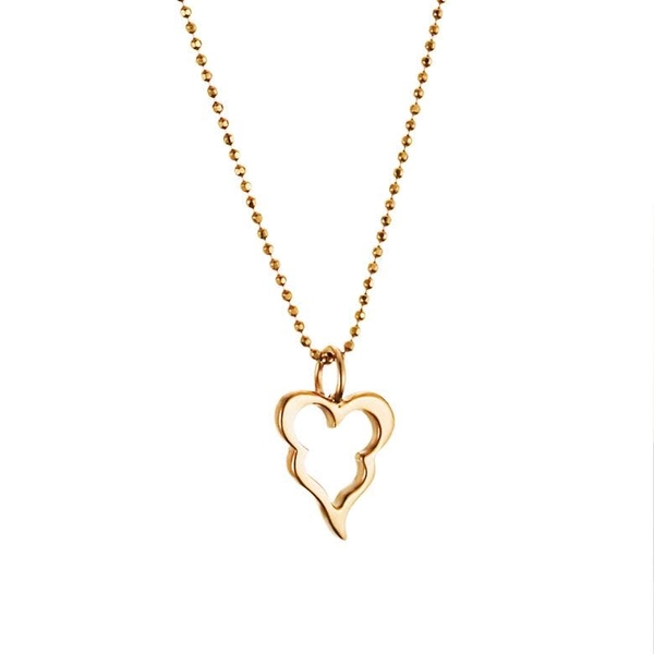 Little Crazy Heart Pendant Gold - Efva Attling halsband - Snabb frakt & paketinslagning - Nordicspectra.se