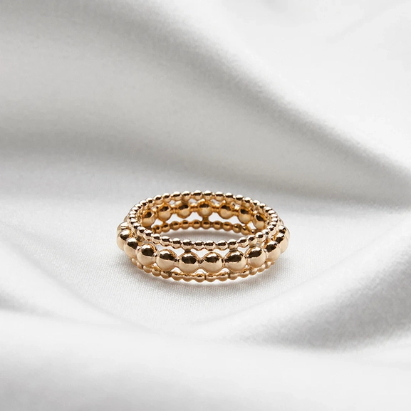 Flow Queen Ring Guld - By Sofia Wistam - Betydelsefulla smycken - Nordic Spectra