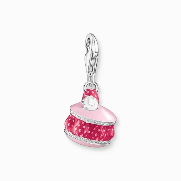 Rosa Hallon-Macaron Berlock - Thomas Sabo - Snabb leverans & paketinslagning - Nordic Spectra