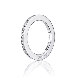 21 Stars & Signature Thin Ring Platinum i platina med 21 briljantslipade diamanter