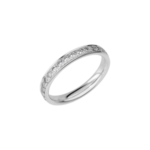 SR2003 White Gold - Wedding & engagement rings - Schalins - Scandinavian design - Nordic Spectra