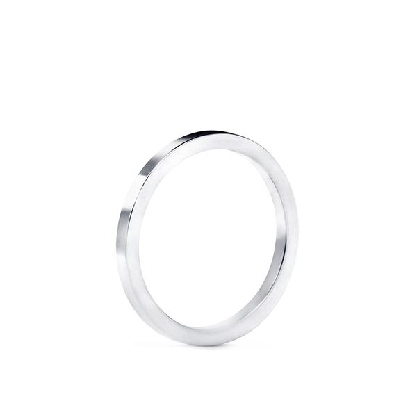 1946 Ring Rak 2 mm Platina - Nordic Spectra - Förstärker livets stora händelser - Nordic Spectra