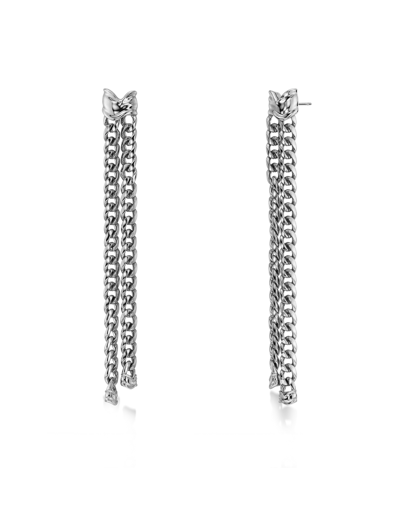 Edblad - Melted Earrings Silver
